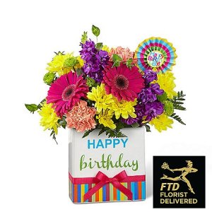 画像1: Birthday Brights Bouquet(Standard)