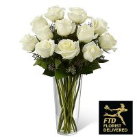 White Rose Bouquet (Standard)
